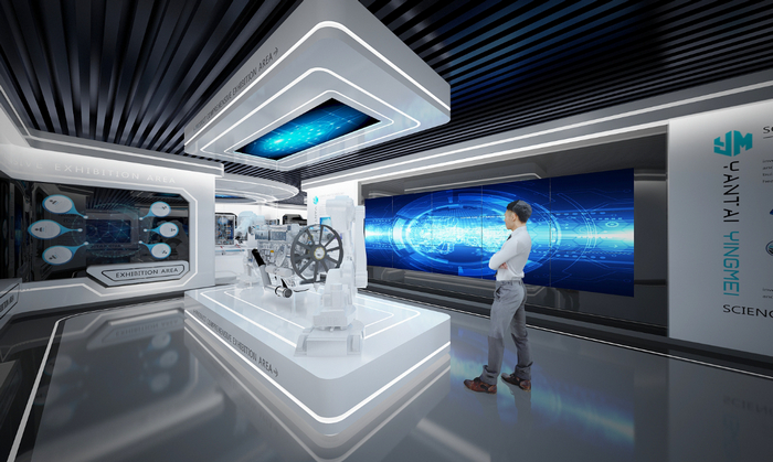 走進(jìn)人工智能科技展廳，體驗未來科技的奇妙之旅