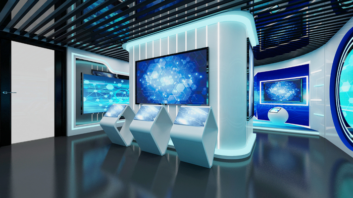 沉浸式體驗(yàn)3D展廳模型