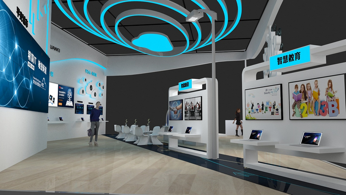 云展廳設(shè)計是未來展覽的新趨勢