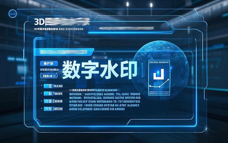 數(shù)字水印嵌入3D云展廳平臺內(nèi)容的方法